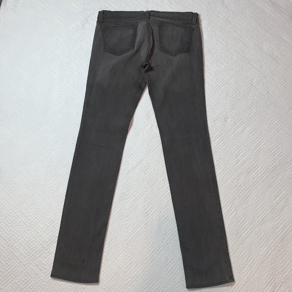 J Brand Pencil Leg Denim Jeans, Gray, Size 30 - Picture 14 of 16